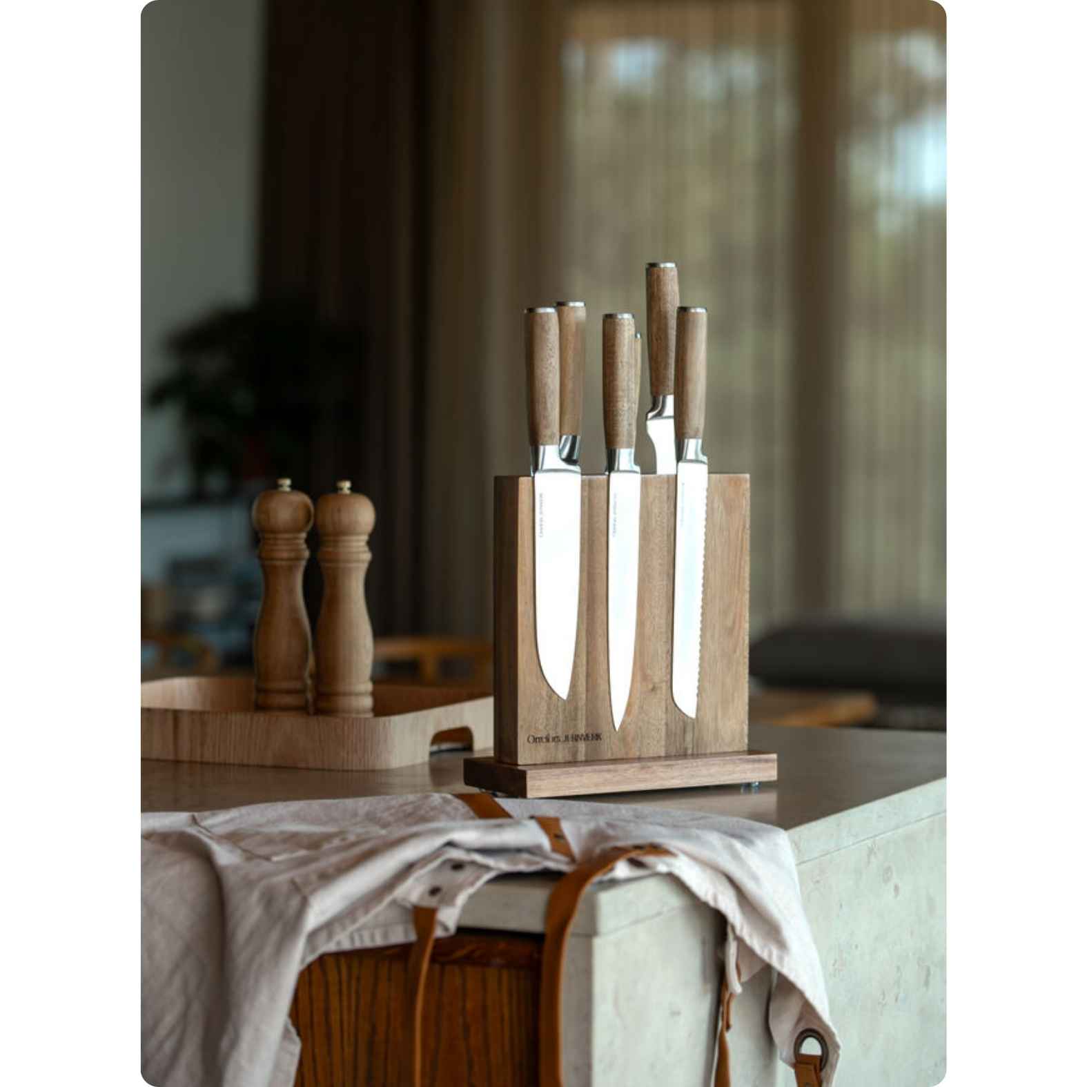 Orrefors Jernverk køkkenknive 6-pak